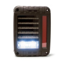 07-18 Jeep Wrangler JK Horizontal LED Tail Light DV8 Offroad
