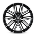 Enkei, PHANTOM, 20x8.5, 40, 5x120, 72,6, Black Machined