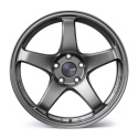 Enkei, PF05, 17x9.5, 35, 5x114.3, 75, Dark Silver