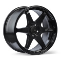 Enkei, T6R, 18x8.5, 45, 5x100, 72,6, Gloss Black