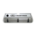 Ford Mustang Valve Covers - Polished/Black Ford Racing