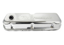 Ford Racing Steel Valve Covers - Chrome Ford Racing