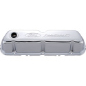 Ford Racing Steel Valve Covers - Chrome Ford Racing