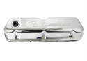 Ford Racing Steel Valve Covers - Chrome Ford Racing