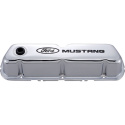 Ford Mustang Valve Covers - Chrome Ford Racing