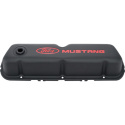 Ford Mustang Valve Covers - Black Crinkle Ford Racing