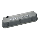 Valve Cover Ford Sb Slant Edge Gray Crinkle Ford Racing