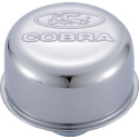 Ford \'Cobra\' Breather - Chrome Ford Racing
