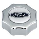 Ford Oval Oil Fill Cap - Chrome Ford Racing