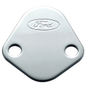 Ford Fuel Pump Blockoff - Chrome Ford Racing