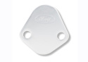 Ford Fuel Pump Blockoff - Chrome Ford Racing