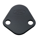 Ford Fuel Pump Blockoff - Black Crinkle Ford Racing