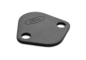 Ford Fuel Pump Blockoff - Black Crinkle Ford Racing