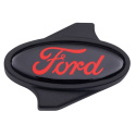 Ford Oval Air Cleaner Nut - Black/Red Ford Racing