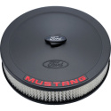 Mustang Air Cleaner Kit - Black/Red Ford Racing