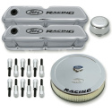 Ford Racing Dress Up Kit - Chrome/Black Ford Racing