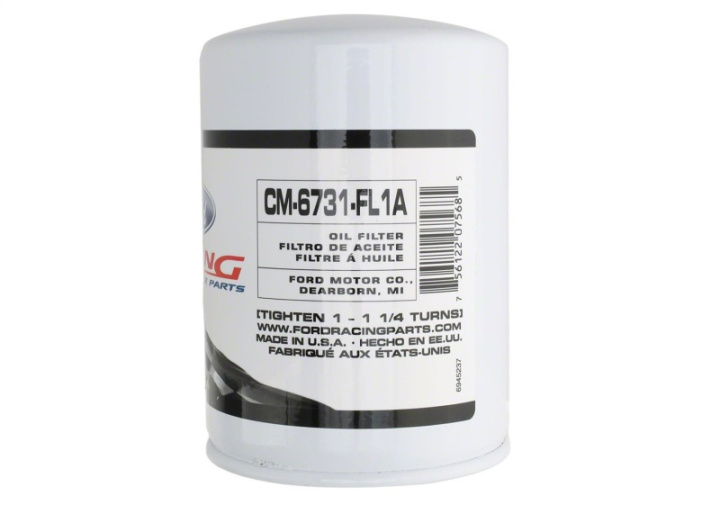 Fl1A Hi Perf Oil Filter Ford Racing in the group Select car model / Ford at DDESIGN Scandinavia AB (frpCM-6731-FL1A)