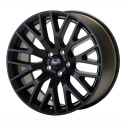 2015-2023 Mustang Wheel 19X9.5 Performance Pack Matte Black Ford Racing