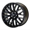 2015-2023 Mustang Wheel 19X9 Perf Pack Matte Blk Ford Racing