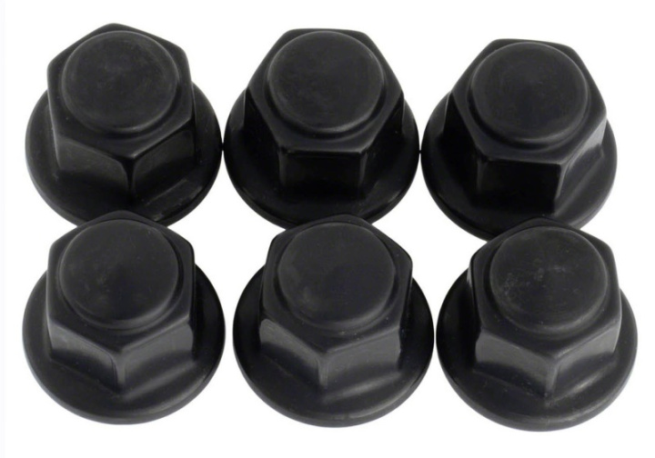 M12 X 1.5 Black Lug Nut Kit (6Pcs) Ford Racing in the group Select car model / Ford at DDESIGN Scandinavia AB (frpM-1012-BR)