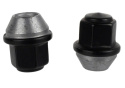 M12 X 1.5 Black Lug Nut Wheel Kit Of 5 Ford Racing