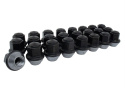 M12 X 1.5 Black Lug Nut Kit (24 Pcs) Ford Racing