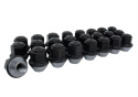 M12 X 1.5 Black Lug Nut Kit (24 Pcs) Ford Racing