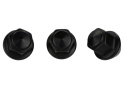 M12 X 1.5 Black Lug Nut Vehicle Kit Of 20 Ford Racing