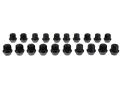 M12 X 1.5 Black Lug Nut Vehicle Kit Of 20 Ford Racing