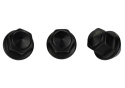 M12 X 1.5 Black Lug Nut Vehicle Kit Of 20 Ford Racing