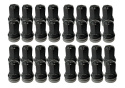 M14 X 1.5 Black Lug Nut Vehicle Kit Of 32 Ford Racing