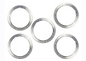 2021-25 Bronco Beadlock Trim Ring Kit - Black Ford Racing