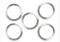 2021-25 Bronco Beadlock Trim Ring Kit - Black Ford Racing