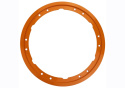 2021-25 Bronco Beadlock Trim Ring Kit- Orange Ford Racing