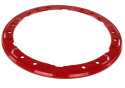 2021-25 Bronco Beadlock Trim Ring Kit - Red Ford Racing