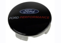 Mustang & Rs Fp Center Cap-Black Ford Racing