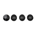 Black And Chrome Ford Car Center Cap Ford Racing