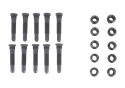 Mustang/Gt350 Extended Wheel Stud And Nut Kit Ford Racing