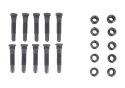 Mustang/Gt350 Extended Wheel Stud And Nut Kit Ford Racing