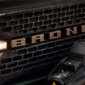 2021-25 Bronco Grille Lettering Overlay Kit- Bronz Ford Racing