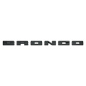 2021-25 Bronco Grille Lettering Overlay Kit - Blac Ford Racing