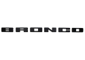 2021-25 Bronco Grille Lettering Overlay Kit - Blac Ford Racing