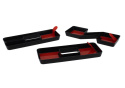 2021-25 Bronco Grille Lettering Overlay Kit - Blac Ford Racing