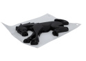 2021-25 Bronco Rear Emblem - Black Ford Racing