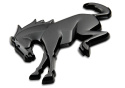 2021+Bronco Rear Emblem -Matte Black Ford Racing