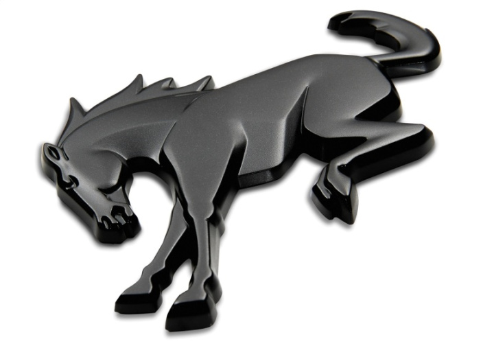 2021+Bronco Rear Emblem -Matte Black Ford Racing in the group Select car model / Ford at DDESIGN Scandinavia AB (frpM-1447-BRMB)