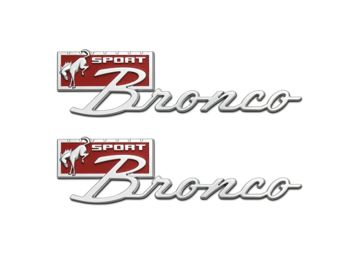 2021-25 Bronco Sport Badge Kit Ford Racing in the group Select car model / Ford at DDESIGN Scandinavia AB (frpM-1447-BSPRT)