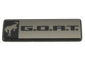 Bronco/Bronco Sport G.O.A.T. Badge - Black/Black Ford Racing