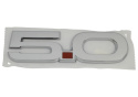 2015-23 Mustang 5.0L Fender Emblem Chrome Ford Racing