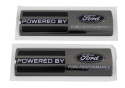 Powered By Ford Performance Badge - Black Ford Racing